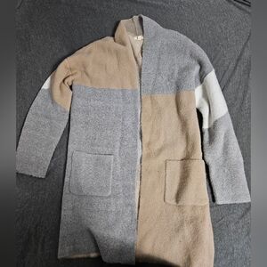 Debut Colorblock Cardigan, Size S